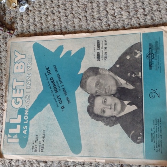 J.Albertson &Son 1928 I'll get by Sheet Music - Picture 1 of 3